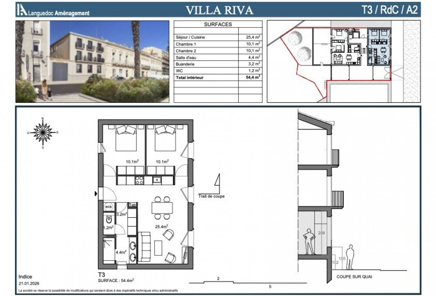 vente Appartement Sete - Photo 4