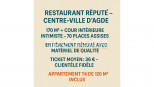 vente Restaurant Agde