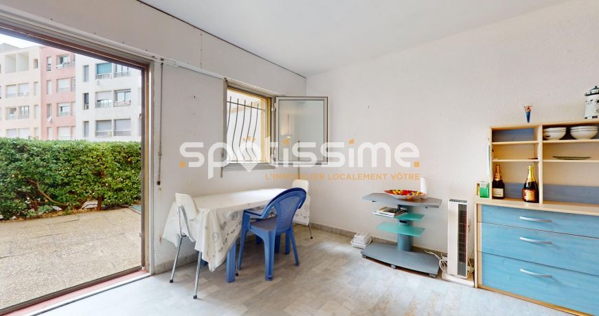 vente Appartement en rez de jardin Le Cap D'agde