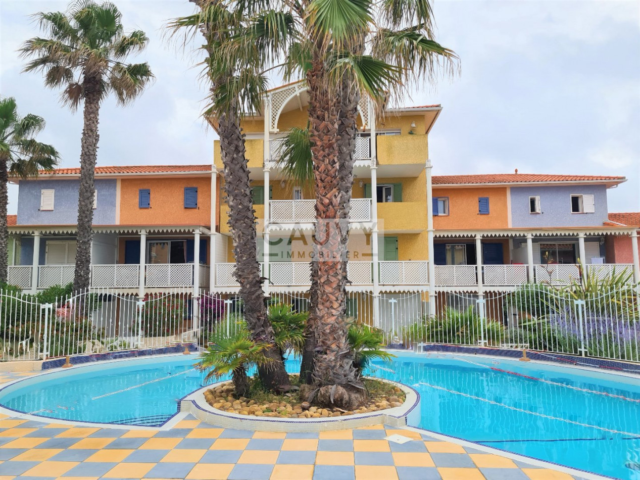 à vendre Appartement en rez de jardin Le Cap D'agde - Photo 1
