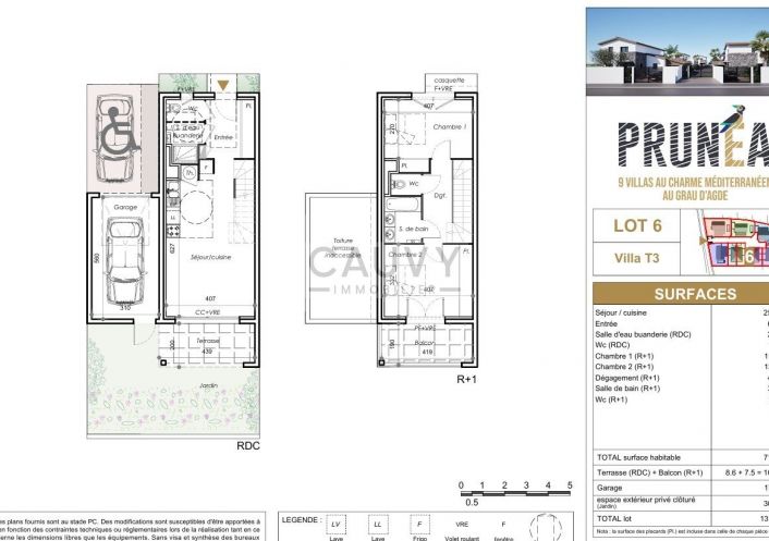 à vendre Villa d'architecte Le Grau D'agde