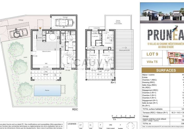 à vendre Villa d'architecte Le Grau D'agde