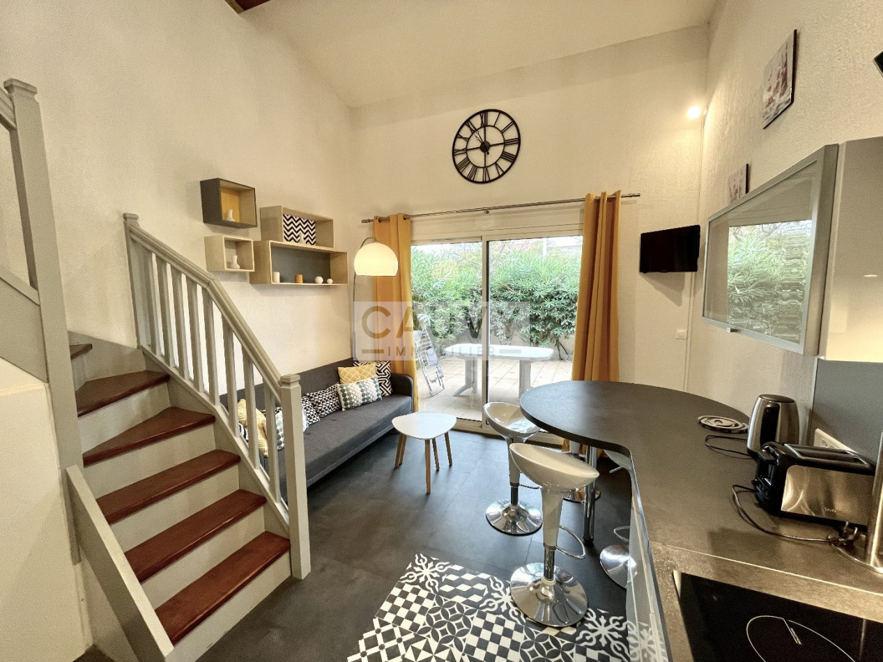 à vendre Appartement en rez de jardin Le Cap D'agde - Photo 1