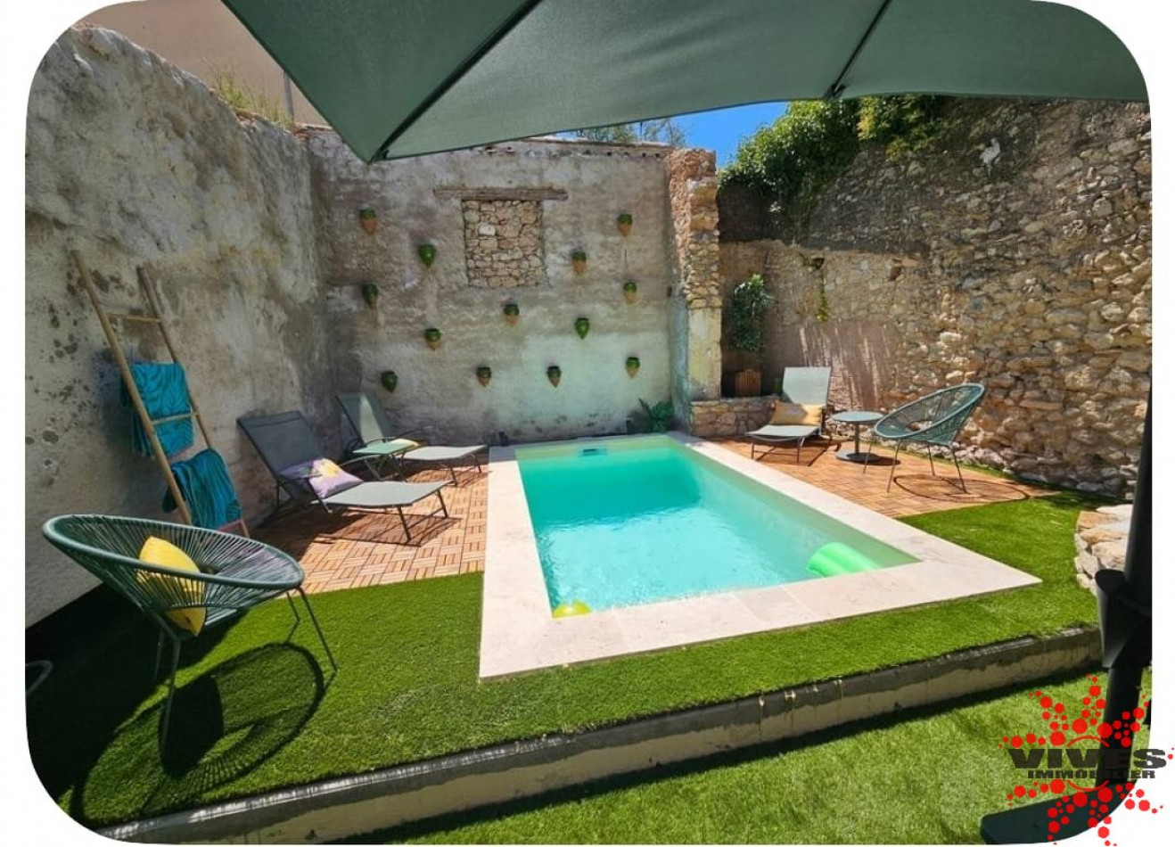 vente Maison bourgeoise Puisserguier - Photo 1