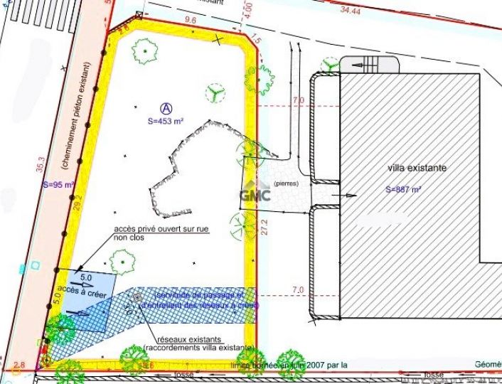 à vendre Terrain constructible Claret