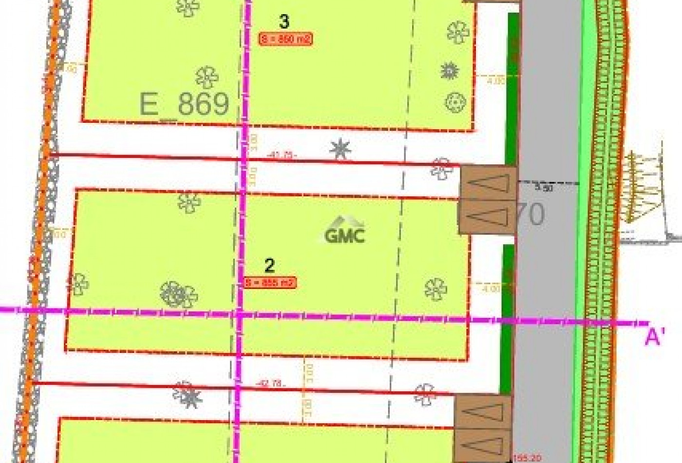 vente Terrain en lotissement Saint Mathieu De Treviers - Photo 7