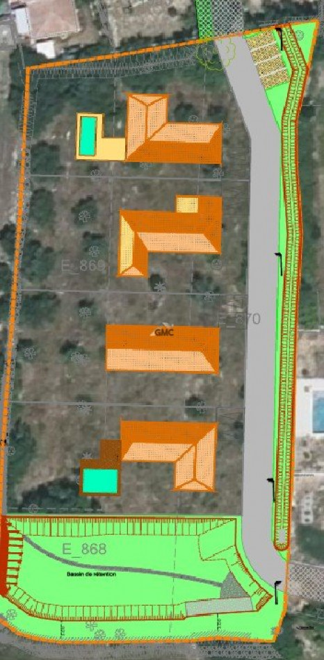 à vendre Terrain en lotissement Claret - Photo 6