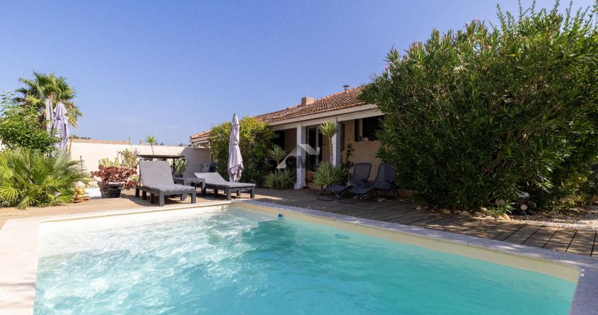 vente Villa Lignan Sur Orb