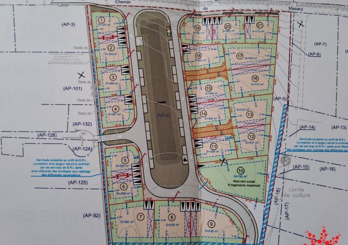 vente Terrain Lignan Sur Orb
