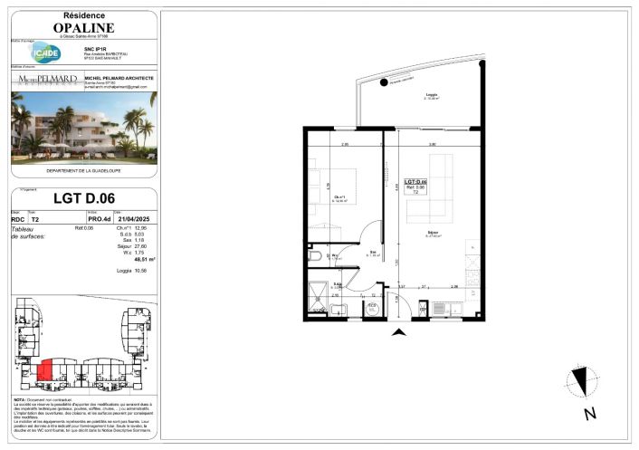 location Appartement Sainte Anne