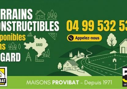 vente Terrain constructible Aigues Mortes