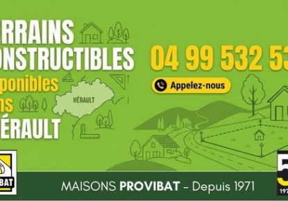 vente Terrain constructible Alignan Du Vent