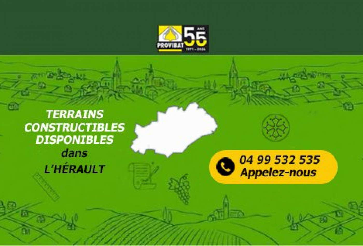 vente Terrain constructible Galargues - Photo 1