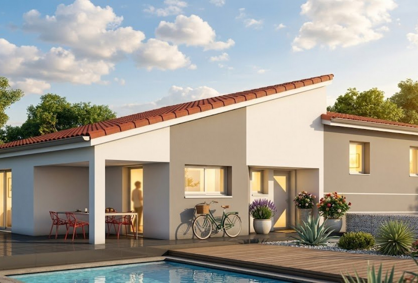vente Maison et terrain Popian - Photo 2