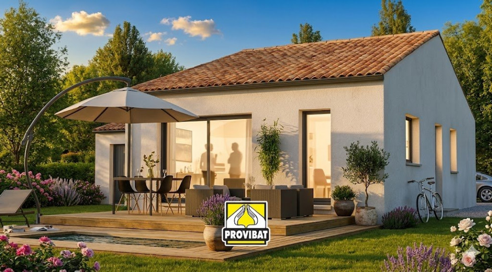 vente Maison et terrain Claret - Photo 1