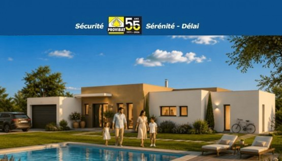 vente Maison et terrain Claret - Photo 1