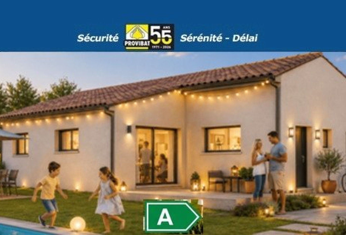 vente Maison et terrain Aigues Vives - Photo 1