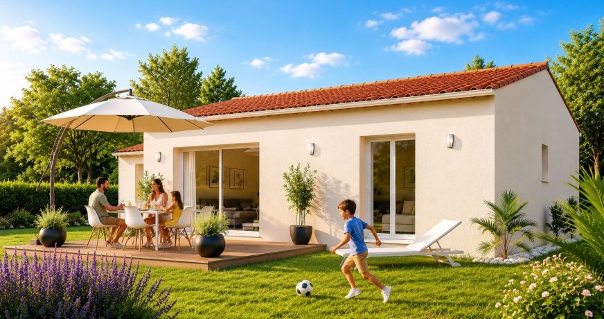 vente Maison et terrain Aigues Vives