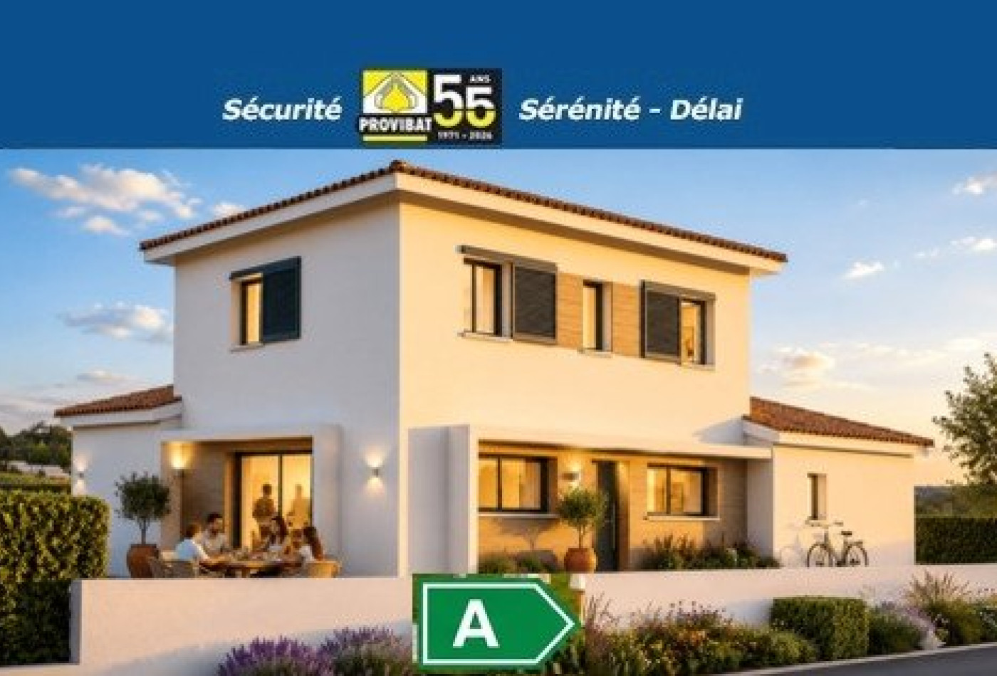 vente Maison et terrain Aigues Vives - Photo 1