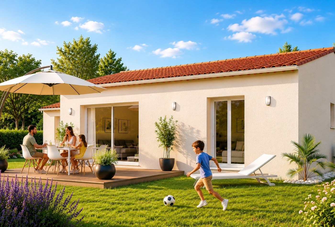 vente Maison et terrain Saint Clement De Riviere - Photo 2