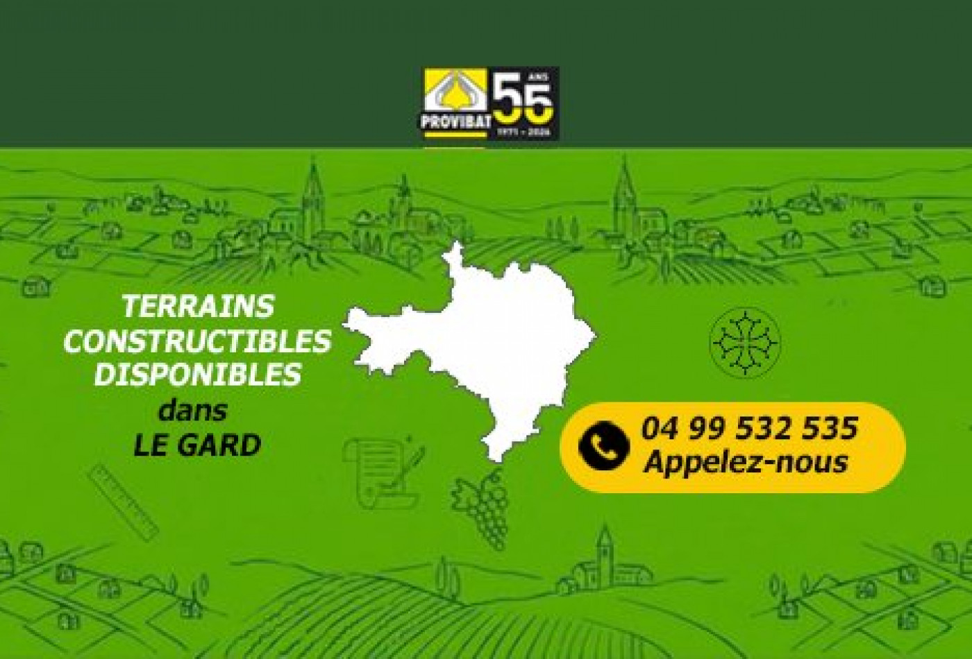 vente Terrain constructible Langlade - Photo 1