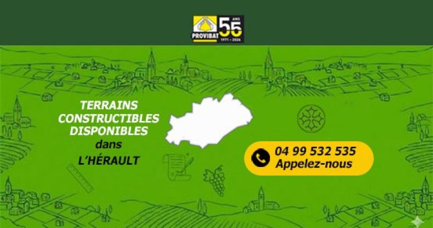 vente Terrain constructible Entre-vignes