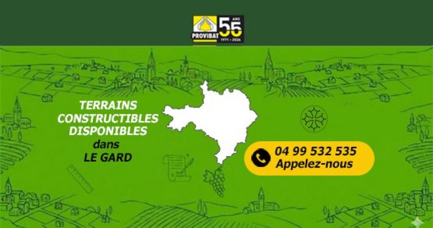 vente Terrain constructible Langlade