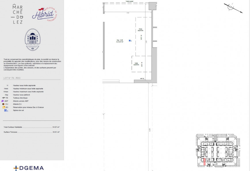 vente Alimentation Montpellier - Photo 2