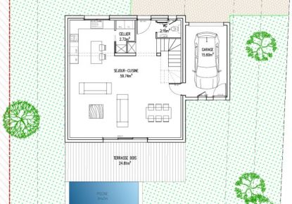 vente Terrain Cournonterral