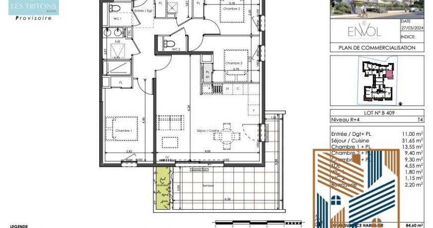 vente Appartement neuf Sete