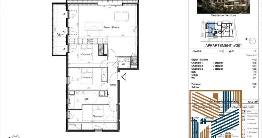 vente Appartement neuf Sete