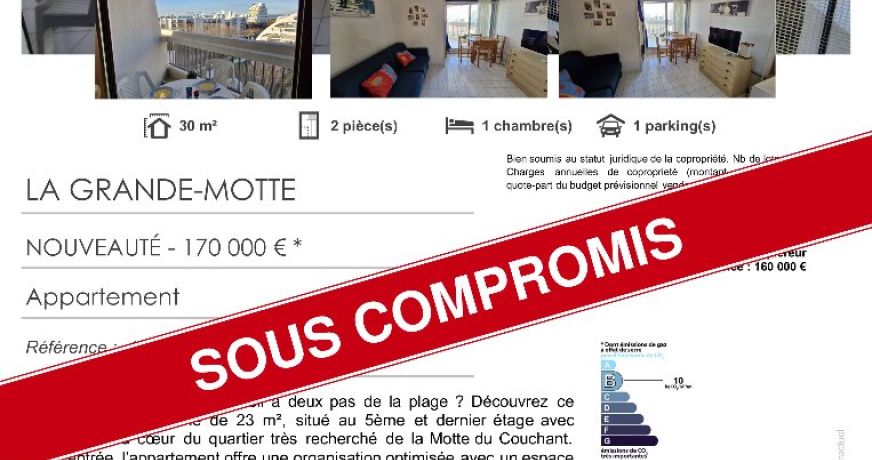vente Appartement La Grande-motte