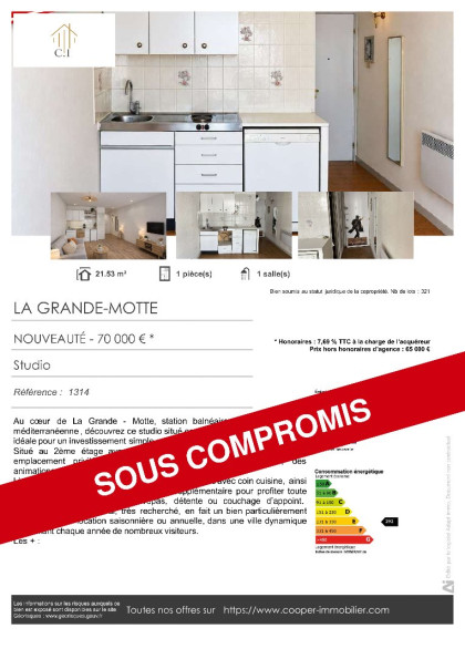 vente Appartement La Grande-motte - Photo 2