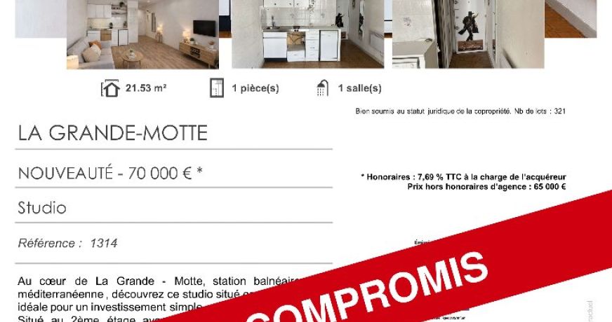 vente Appartement La Grande-motte
