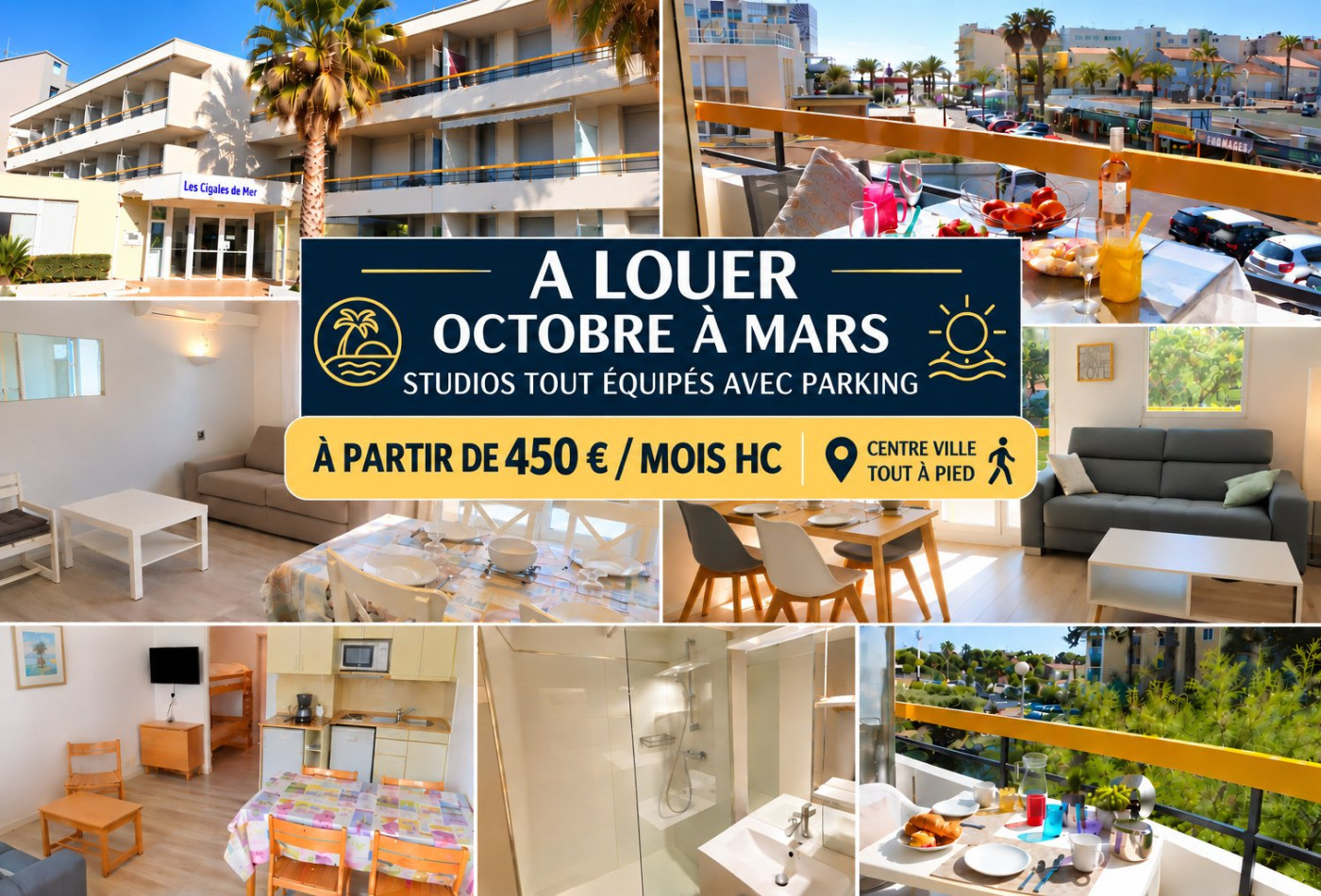 location Appartement Le Grau Du Roi - Photo 1