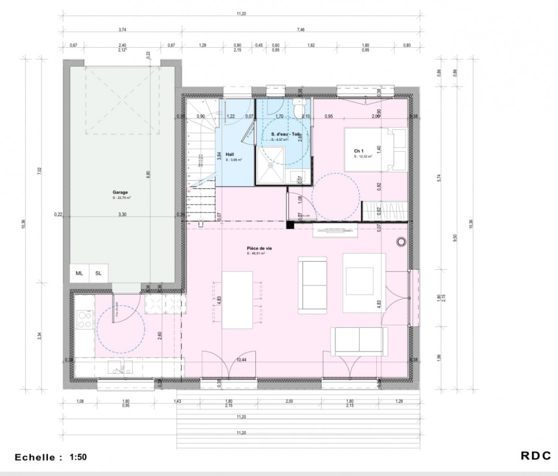 à louer Maison individuelle La Noe Blanche - Photo 10