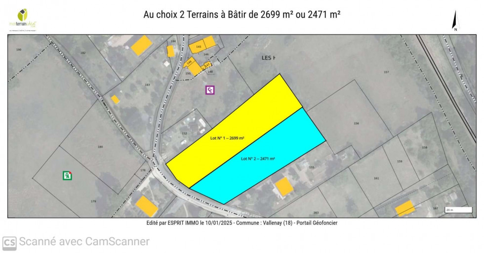 vente Terrain constructible Vallenay - Photo 3