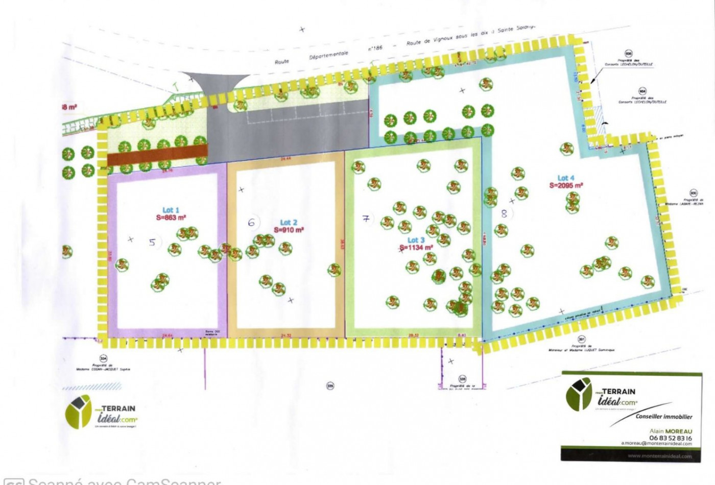 vente Terrain en lotissement Sainte Solange - Photo 5