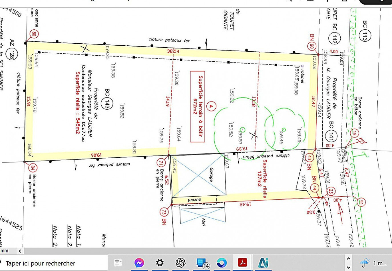 à vendre Terrain constructible Saint Florent Sur Cher - Photo 1