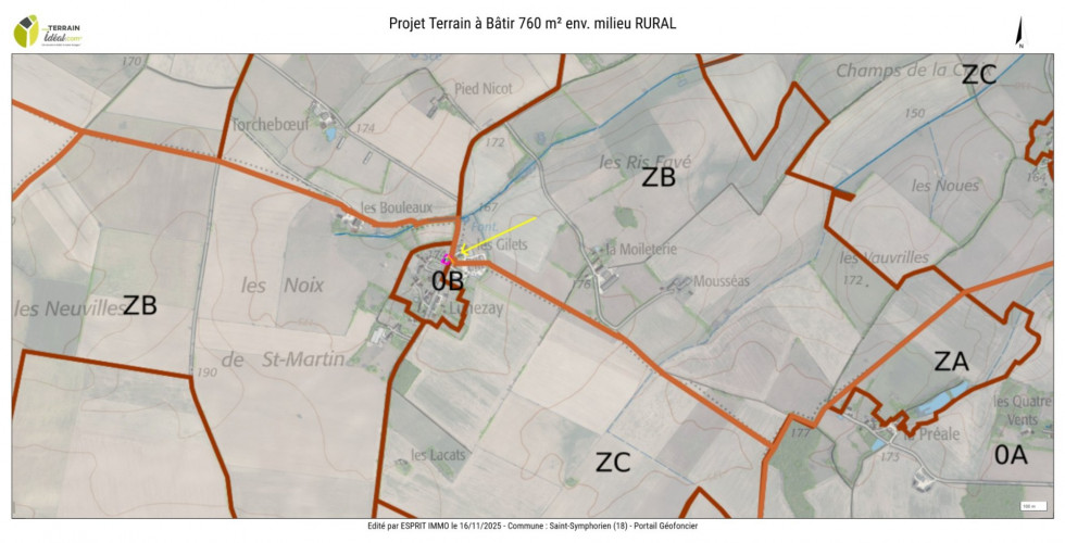 vente Terrain constructible Ineuil - Photo 6