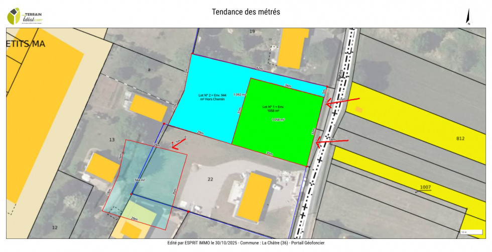 vente Terrain constructible La Chatre - Photo 2