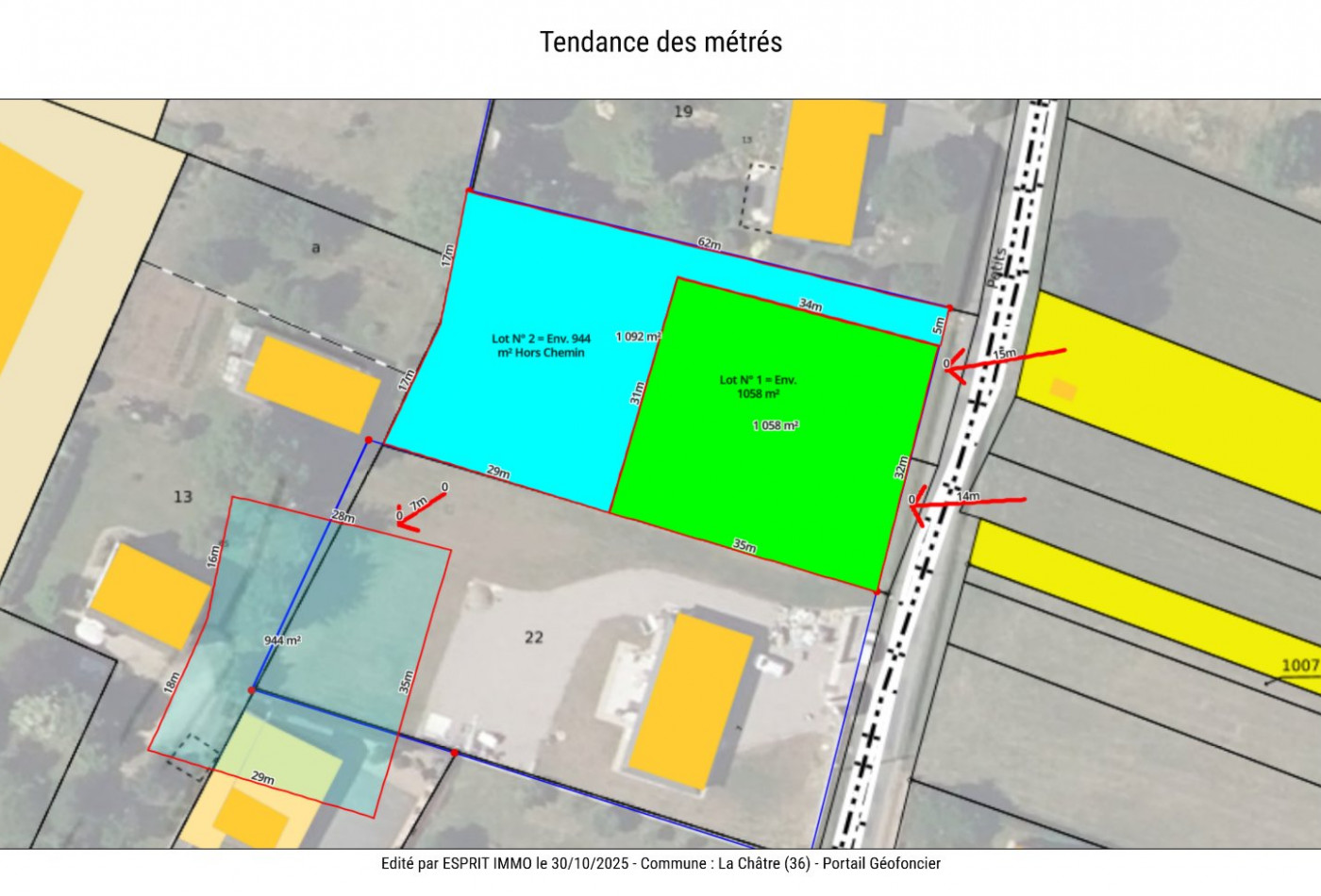 vente Terrain constructible La Chatre - Photo 2