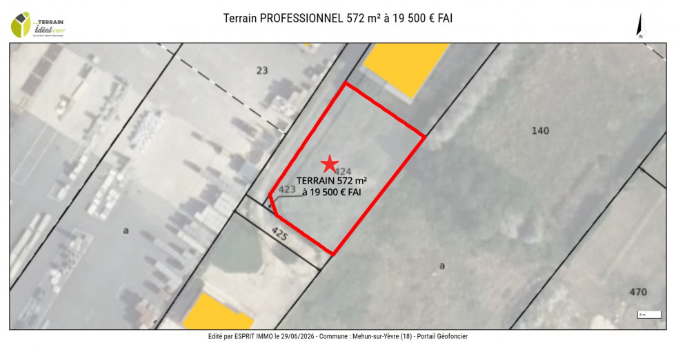 vente Terrain commercial Mehun Sur Yevre - Photo 8