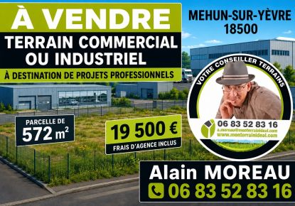 vente Terrain commercial Mehun Sur Yevre