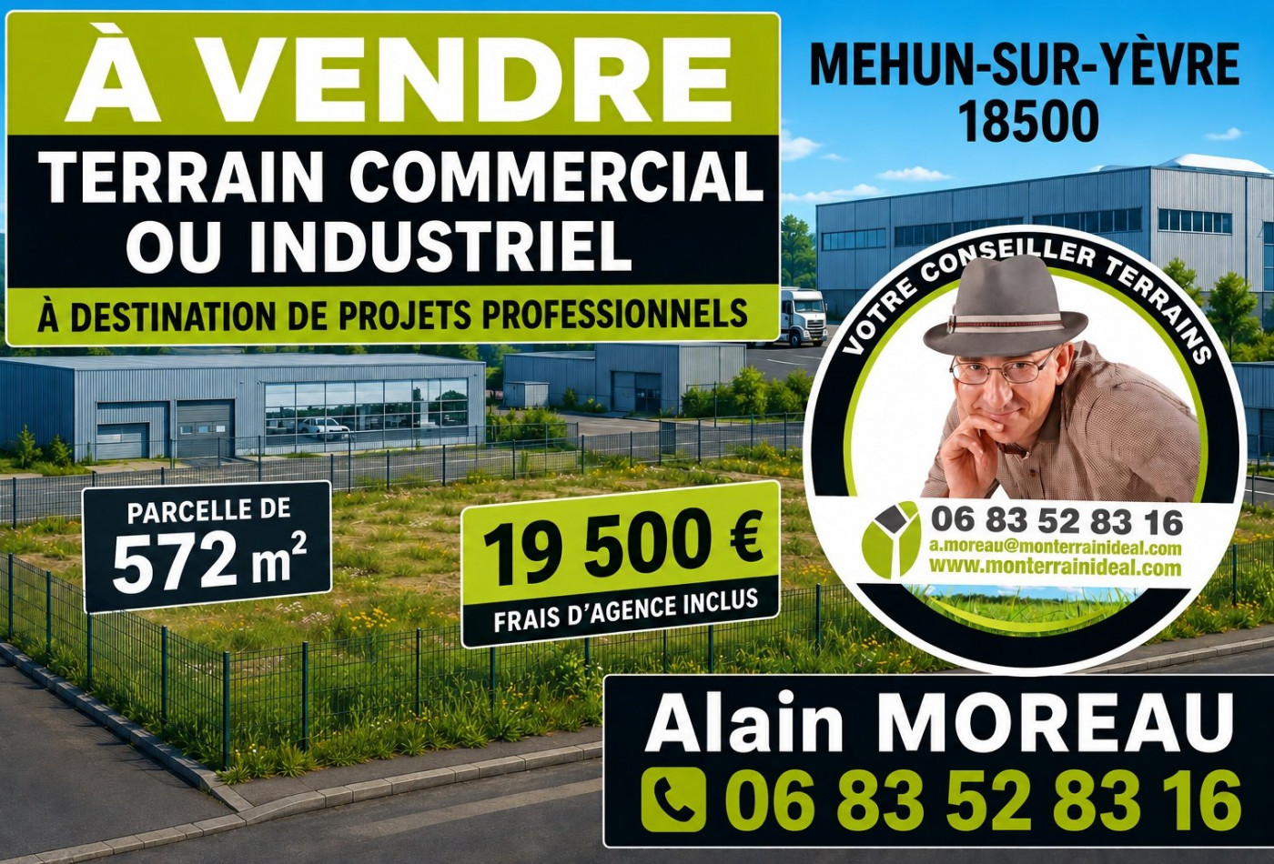 vente Terrain commercial Mehun Sur Yevre - Photo 1