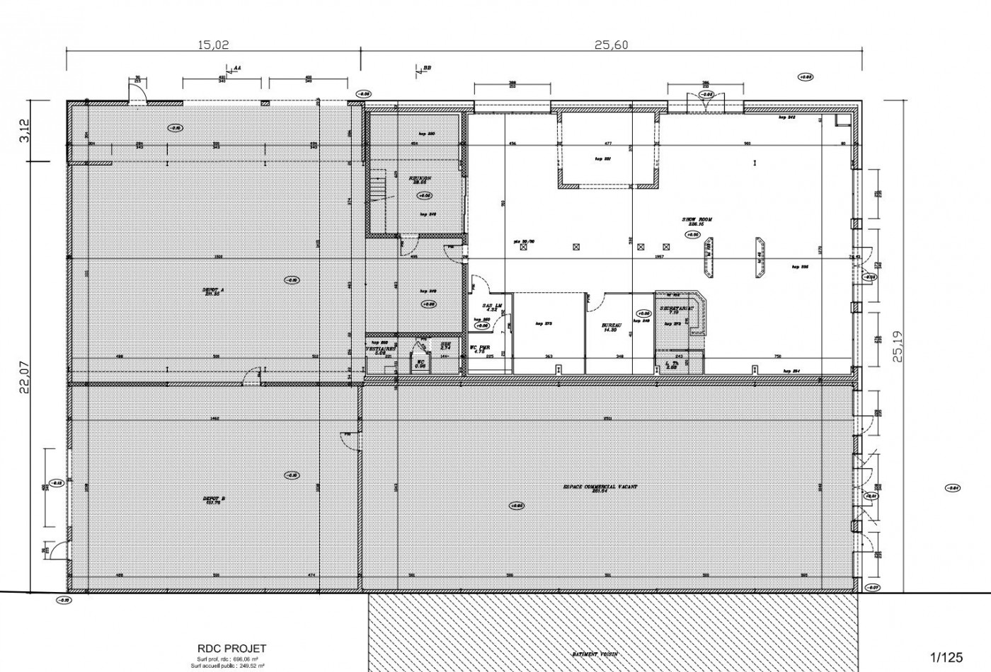 location Locaux d'activité Veigne - Photo 1