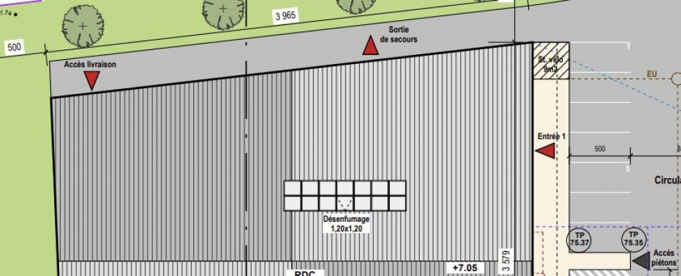 location Local commercial Chambray Les Tours - Photo 1