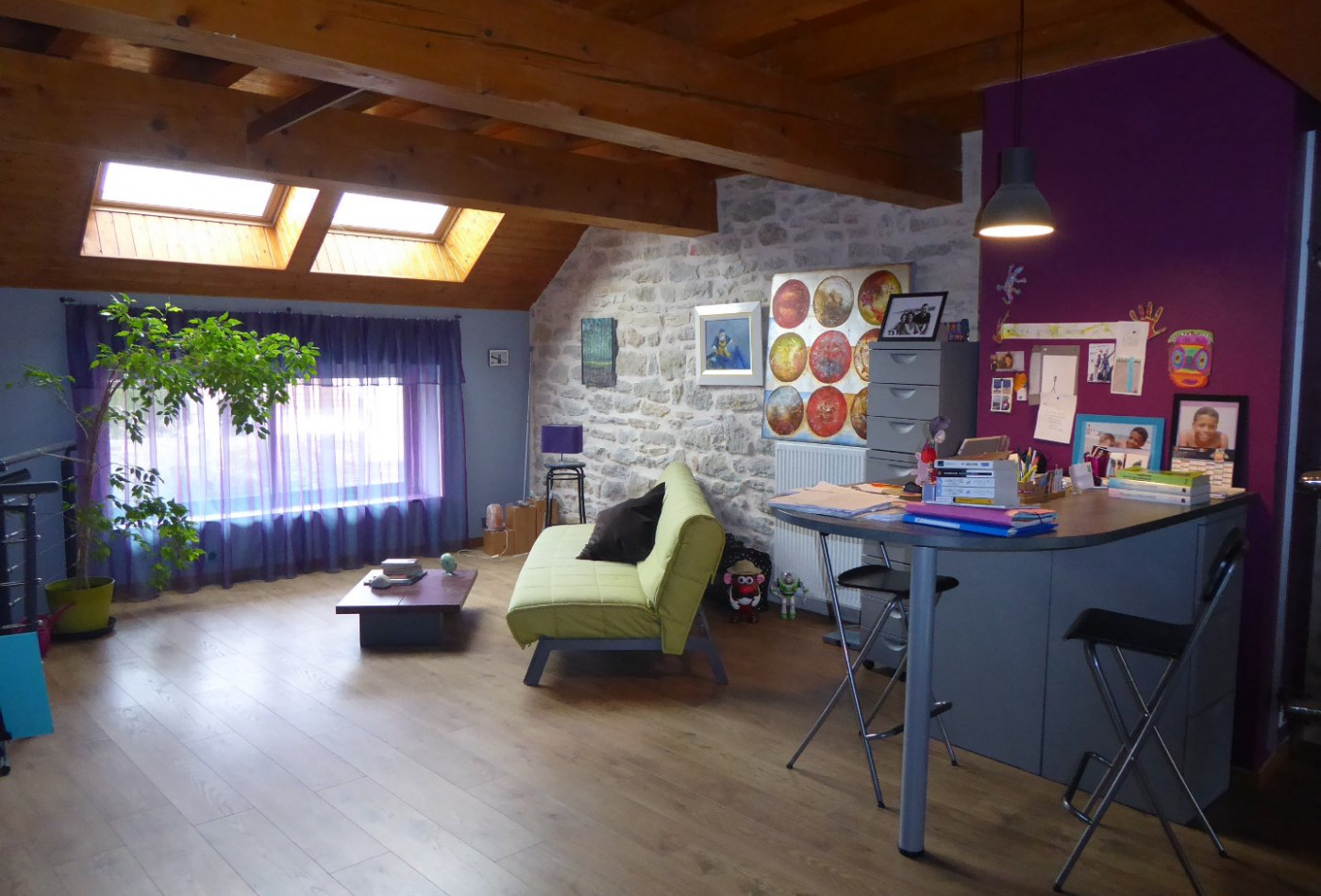 vente Maison en pierre Soleymieu - Photo 9