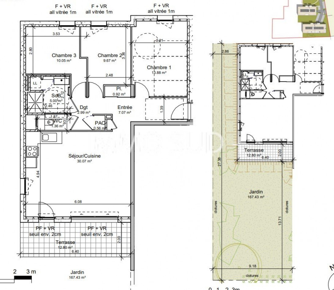 vente Appartement Vif - Photo 2