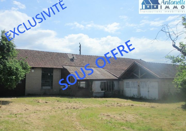 à vendre Maison à rénover Vezeronce Curtin